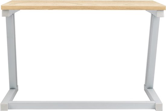 2 lagen van ijzer en hout staal voor de keukentafel, voor magnetron en snelkookpan en bedrukt rek, 57 x 38 x 38 cm, walnoot — afbeelding 5