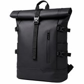 Somstyle Rolltop Rugzak - 25L - Rugtas - Reistas met Laptopvak - Zwart