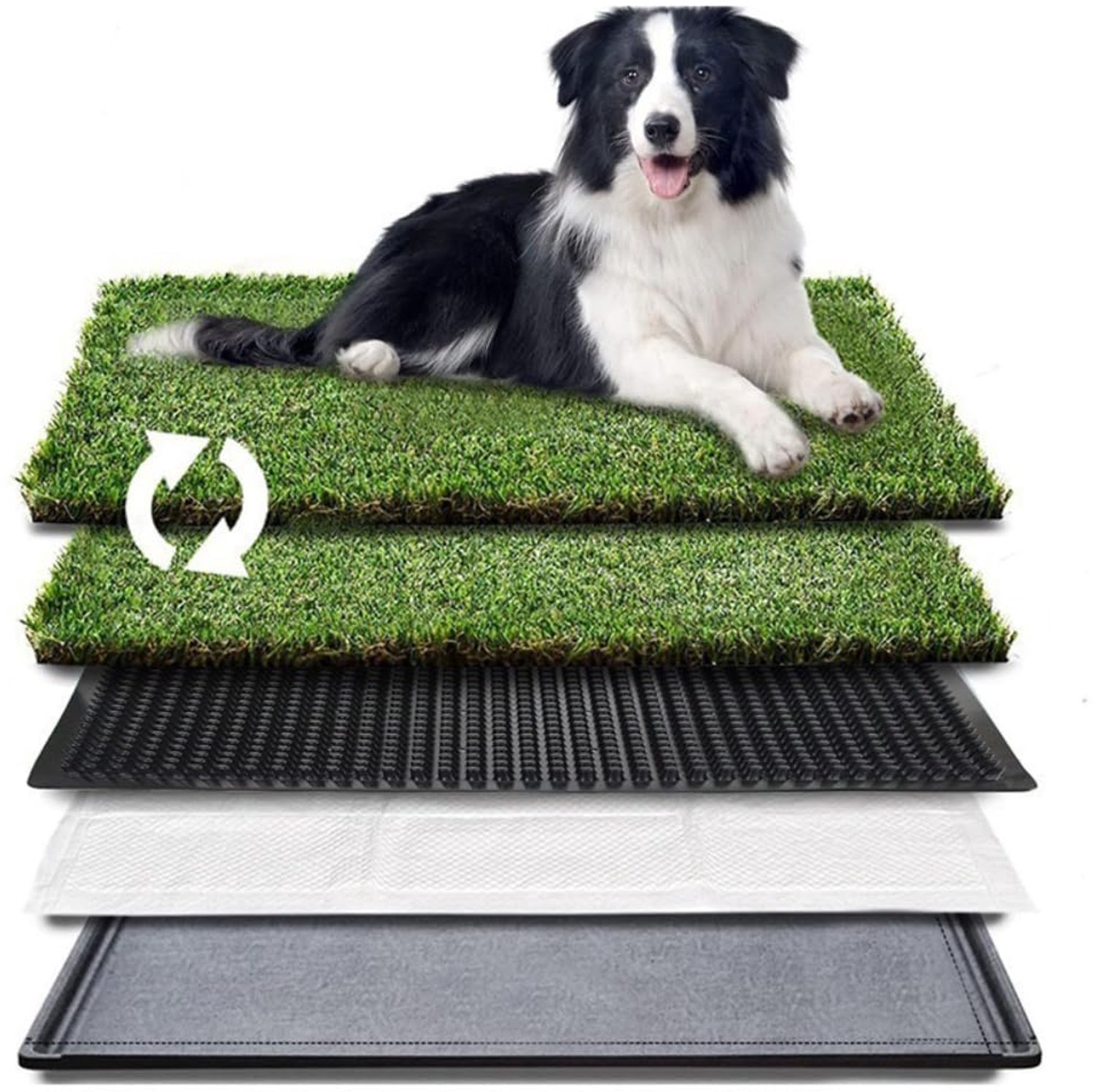 Kunstgras Training Kussen voor Honden en Katten, 63 x 51 cm