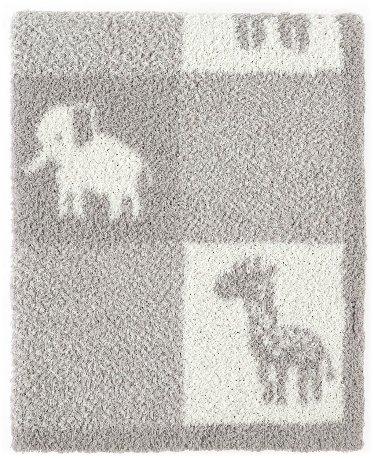 Babydeken Zacht en Warm - Babydeken Chenille - Babydeken Microfleece - Ademend Ontwerp - Wasmachinebestendig - 75 x 100 cm