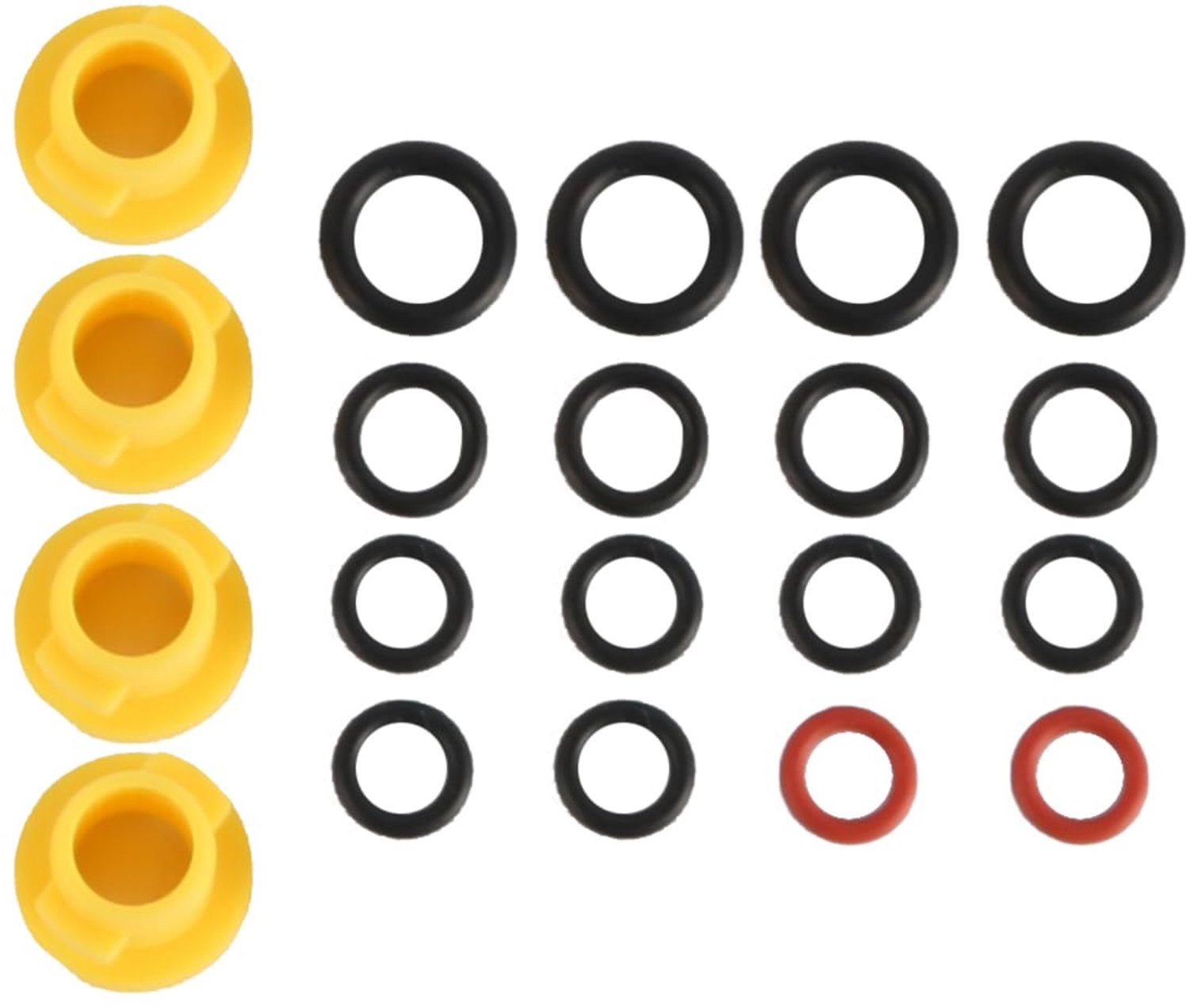 Hogedrukreiniger Afdichtring en O-Ring Nozzle Kit (20 stuks)