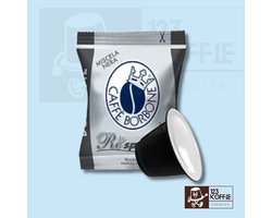 Caffe Borbone NERA - Nespresso compatibel koffiecups - 50 Capsules REspresso - Sterke en romige espressomelange
