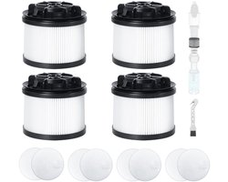 HEPA-filter 4 stuks - Stofzuigerfilter - Vervangingsfilters - Schuimfilters - Vilten filters - Compatibel met Levoit LVAC-200