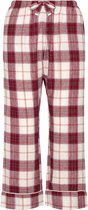 Hunkemöller Petite pyjamabroek Flanel Wit