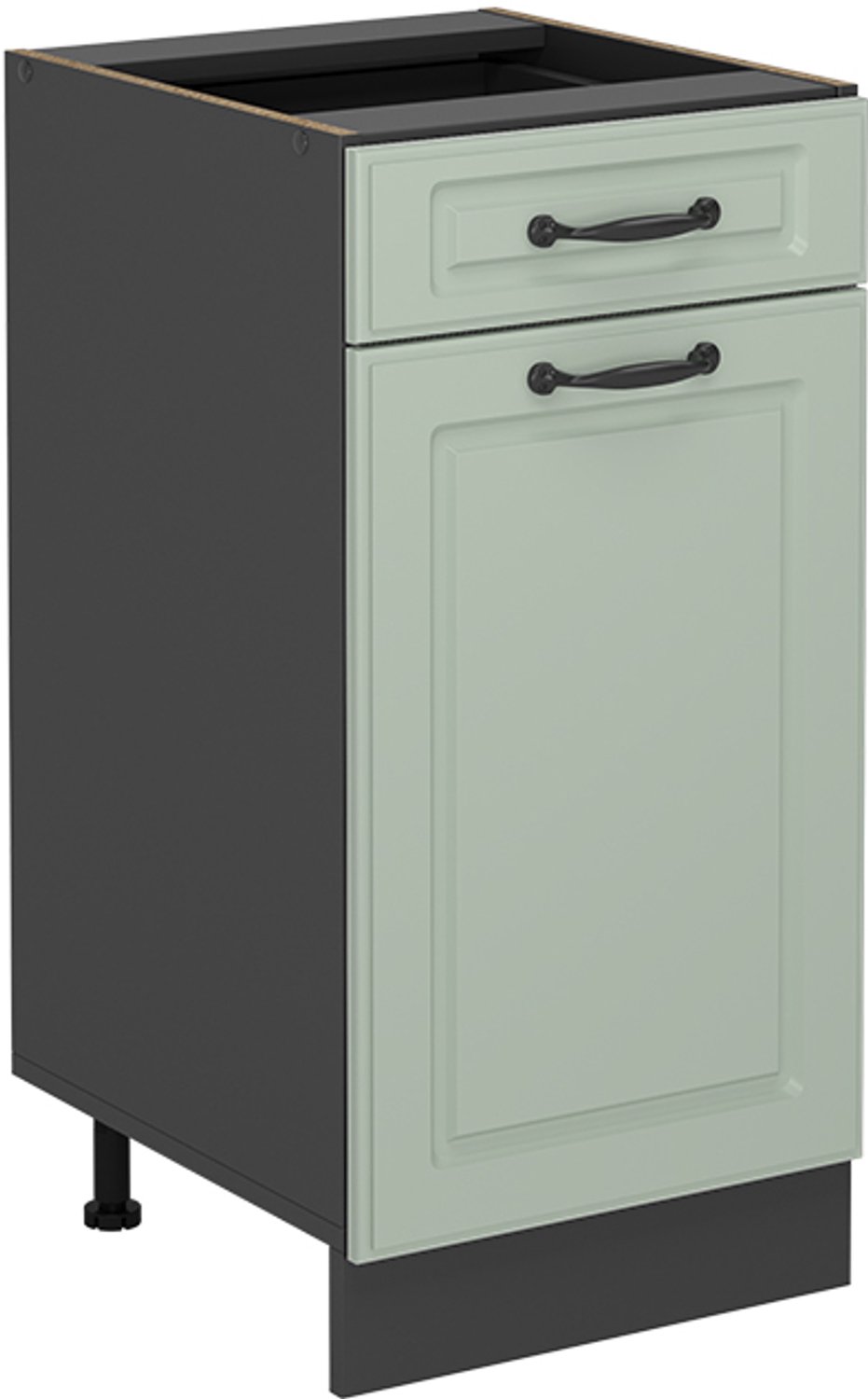 Vicco Keukenonderkast R-Line, Mint landelijk/Antraciet, 40 cm zonder werkblad