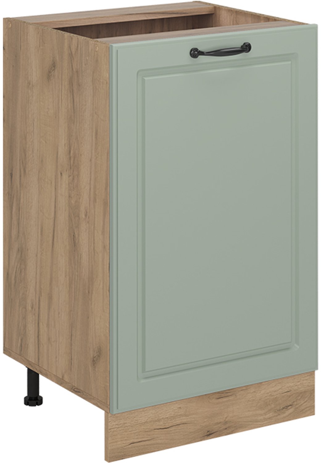 Vicco Keukenonderkast R-Line, Mint landelijk/Goudkleurig Eiken, 50 cm zonder werkblad