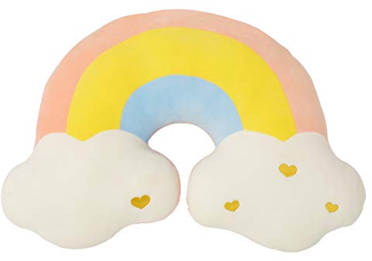 Zachte Pluche Cloud en Regenboog Kussen voor Kinderen