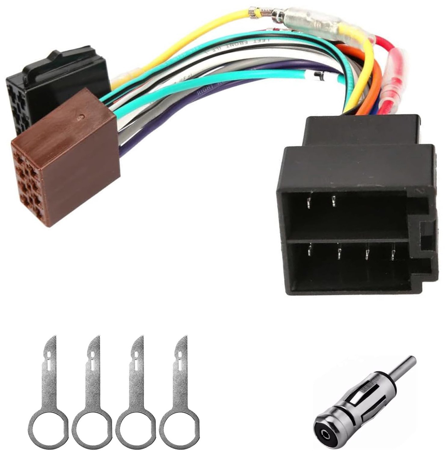 Radio Adapter Set met Antenne Adapter en Verwijder Tools