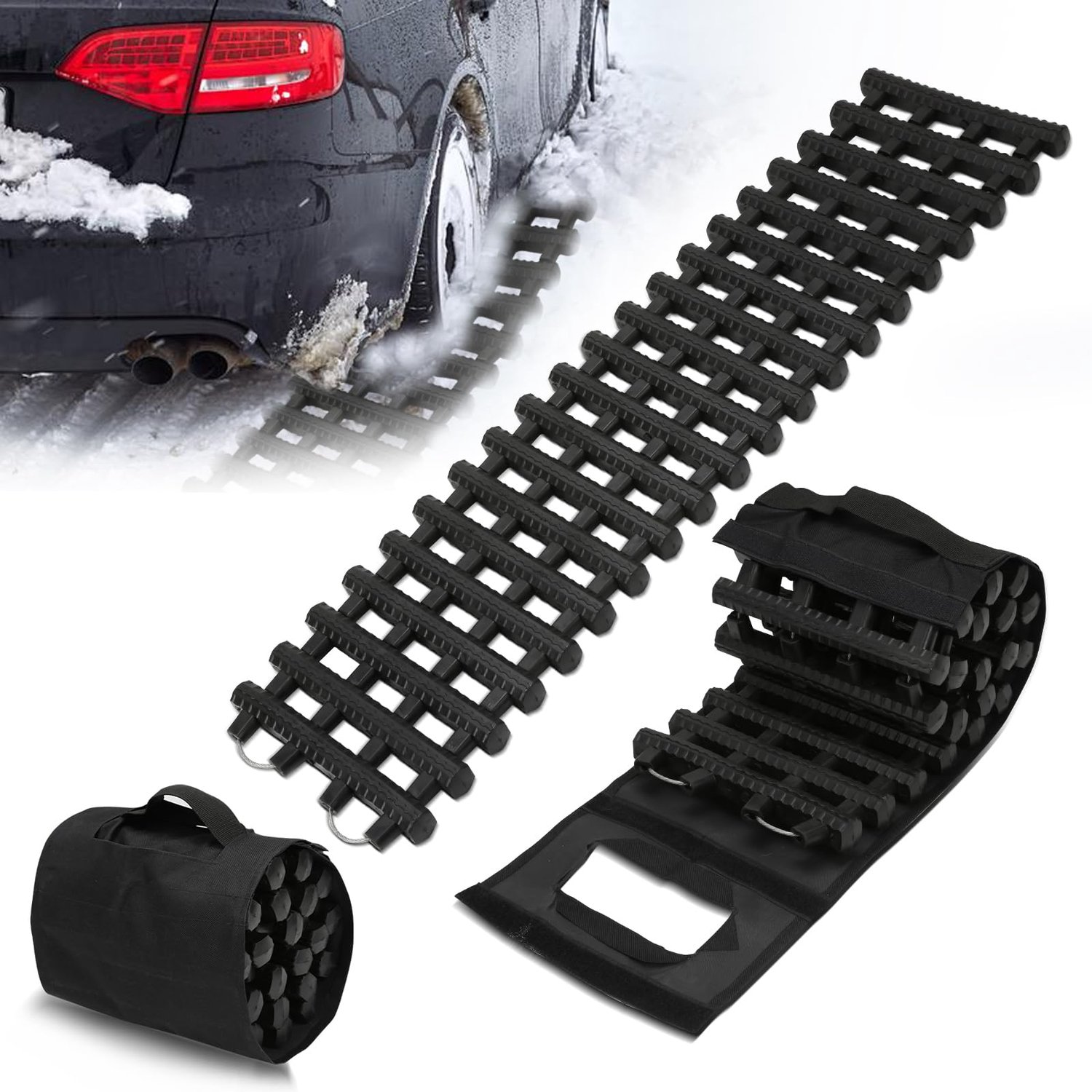 Trekhulp Set van 2 - 80 x 21 cm - Voor Auto's en Off-Road Voertuigen
