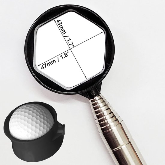 Golfballretriever 280cm - Telescoop - Lichtgewicht - Antislip Handgreep - Veiligheidskoord - Schokbestendig en duurzaam - Golfballpicker — afbeelding 4