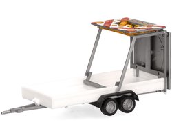 2-Axle Wegbeveiligings Trailer in Miniatuur