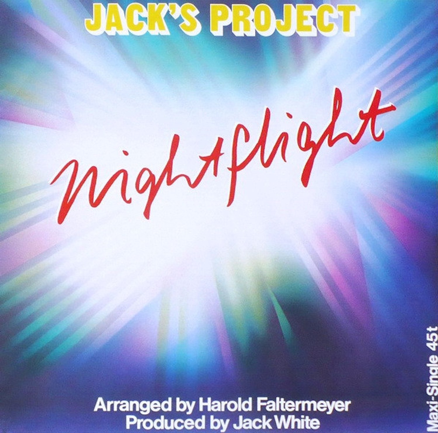 Nightflight, Jack's Project | Media condition: Very Good (VG) | 12, Maxi
