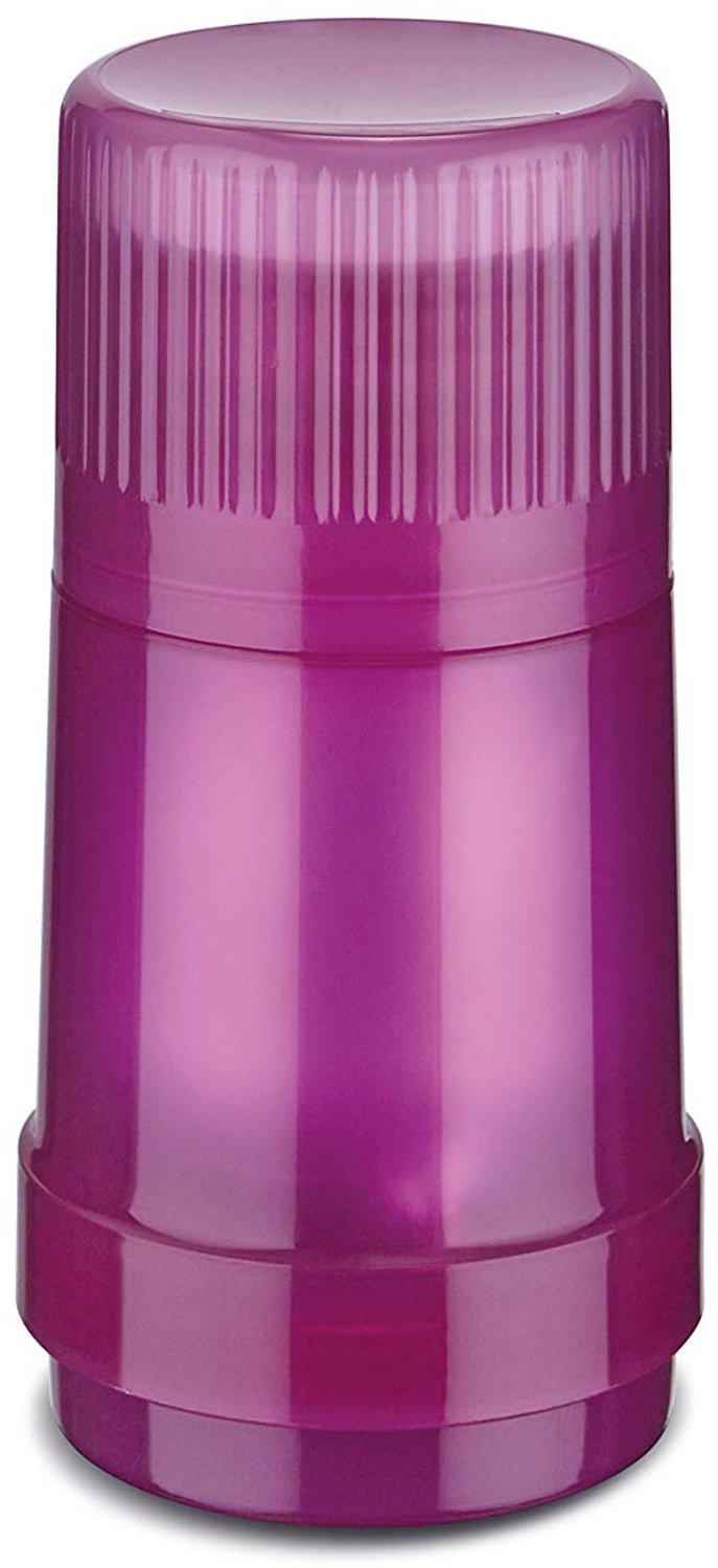 Thermosfles 0,125 L met Schroefdop en Dubbele Wand - Glanzend Candy