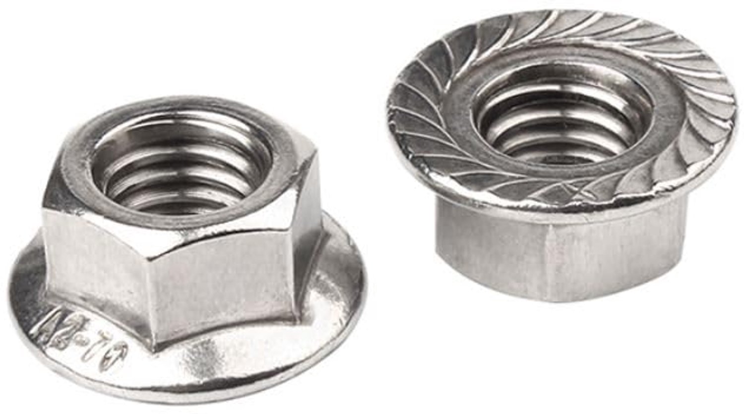 Hexagon Moeren met Flens - 15 Stuks M10