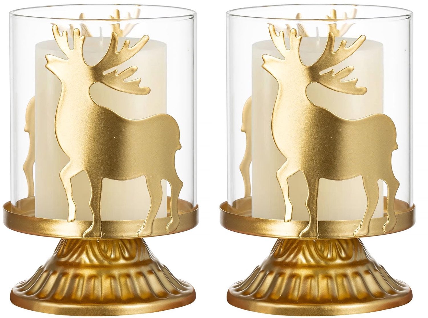 Duraxl Kaarsenhouder - Kandelaar - Goud - 12 cm