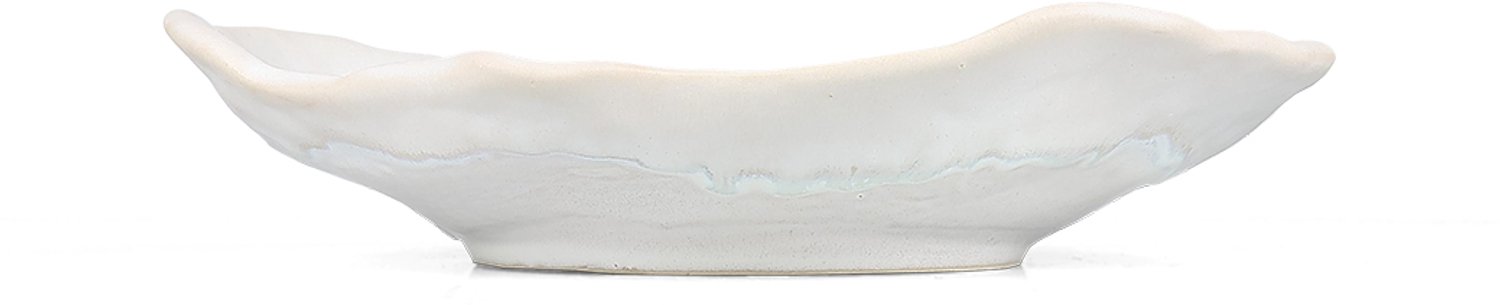Fameilleur kom 25xH6cm pure parelmoer Icon set van 4 - porseleinen serveerkom en schaaltje, voor ontbijt, muesli, soep, dessert, snacks en bijgerechten, vaatwasser- en magnetronbestendig, voedselveilig, servies voor thuis, restaurant en horeca