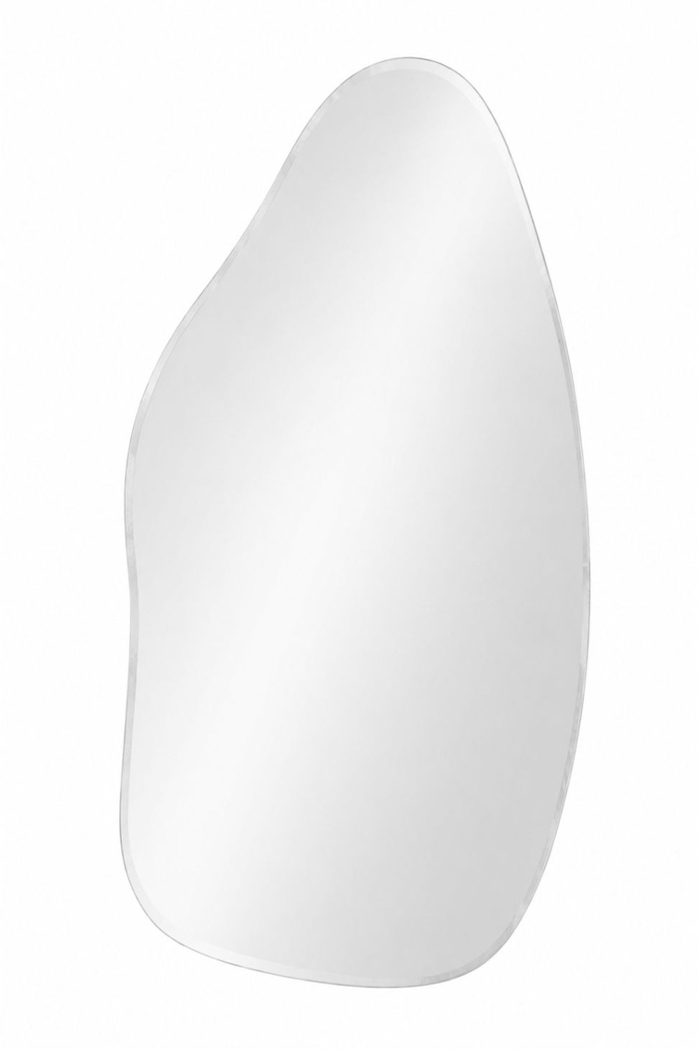 Fameilleur spiegel 170x90cm organic Mirra - glazen organische wandspiegel, voor hal, woonkamer, slaapkamer en badkamer, woondecoratie voor modern interieur, mooi als cadeau