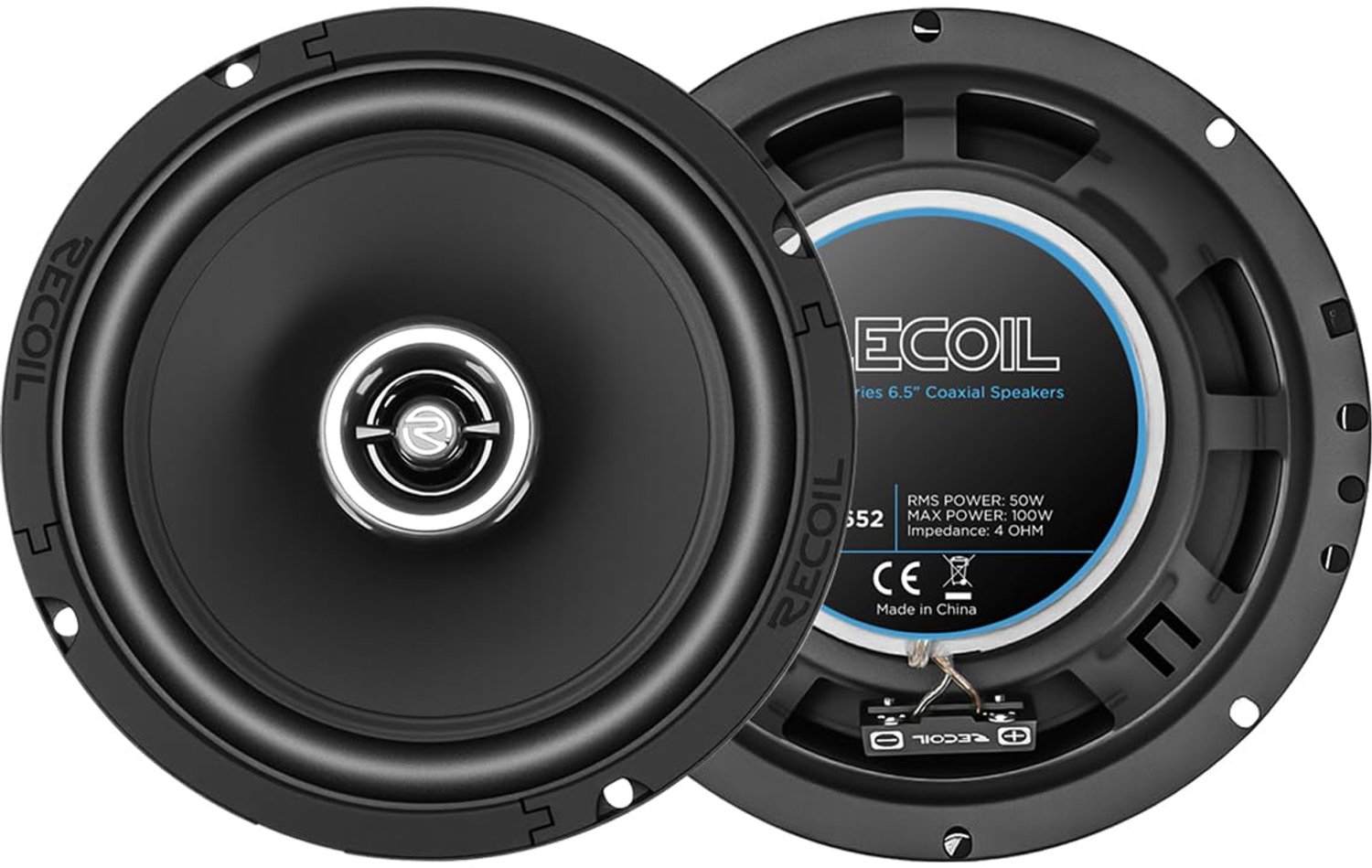 Coaxiale Autospeakers 16,5 cm met Hoge Geluidskwaliteit