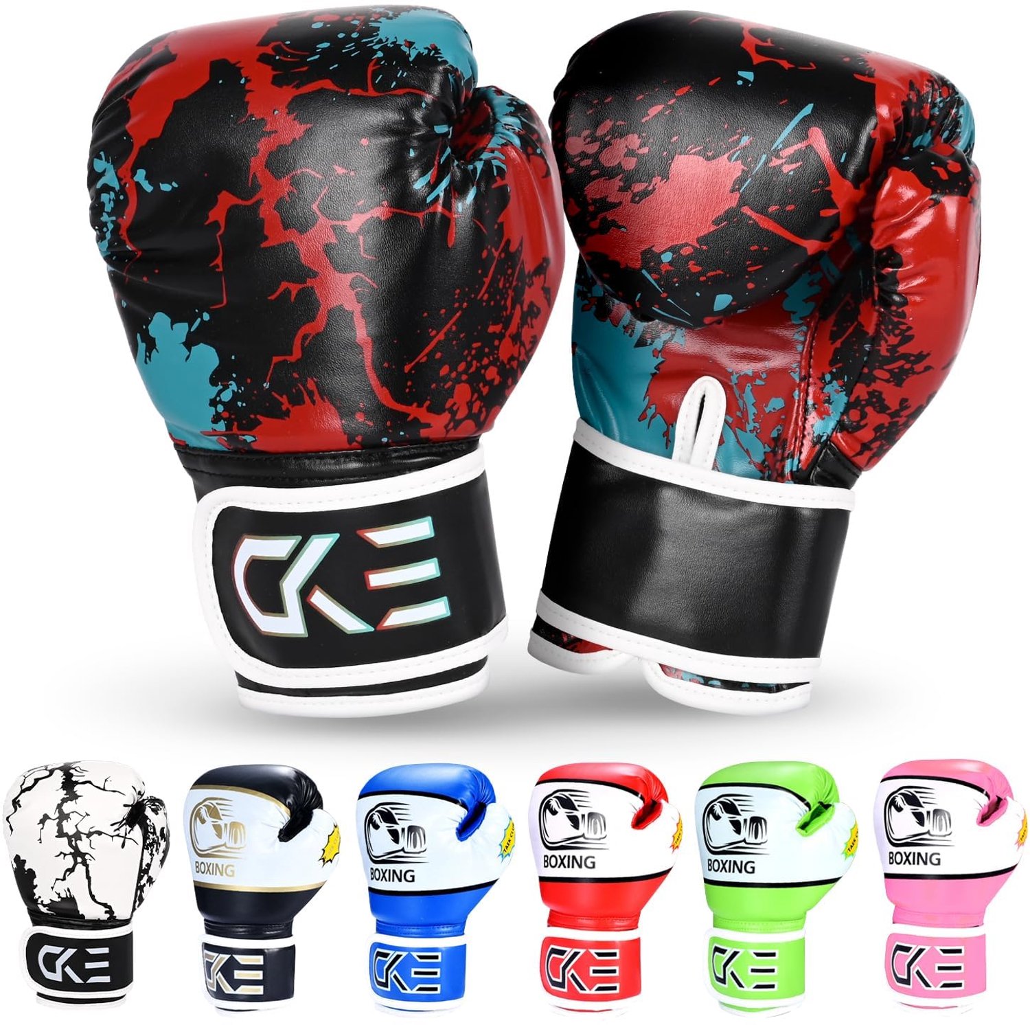 Boxhandschoenen voor Kinderen 5-12 Jaar voor Training en Kickboksen