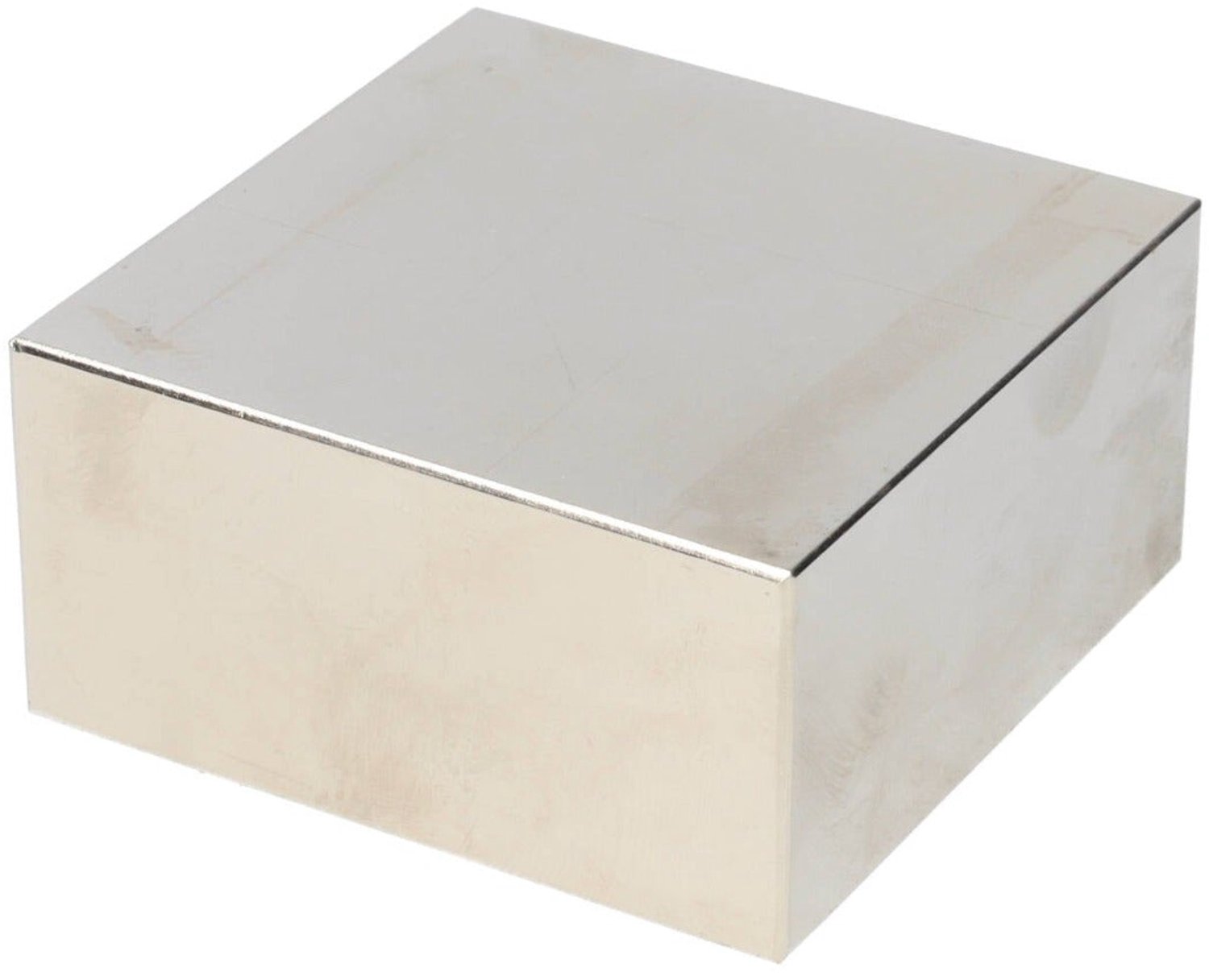 Neodymium Blokmagneet 70 x 70 x 35 mm N50 NiCuNi