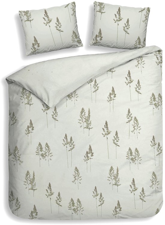 Heckettlane Ona Dekbedovertrek - Eenpersoons - 140x200/220 cm - Green van Merkloos — afbeelding 4