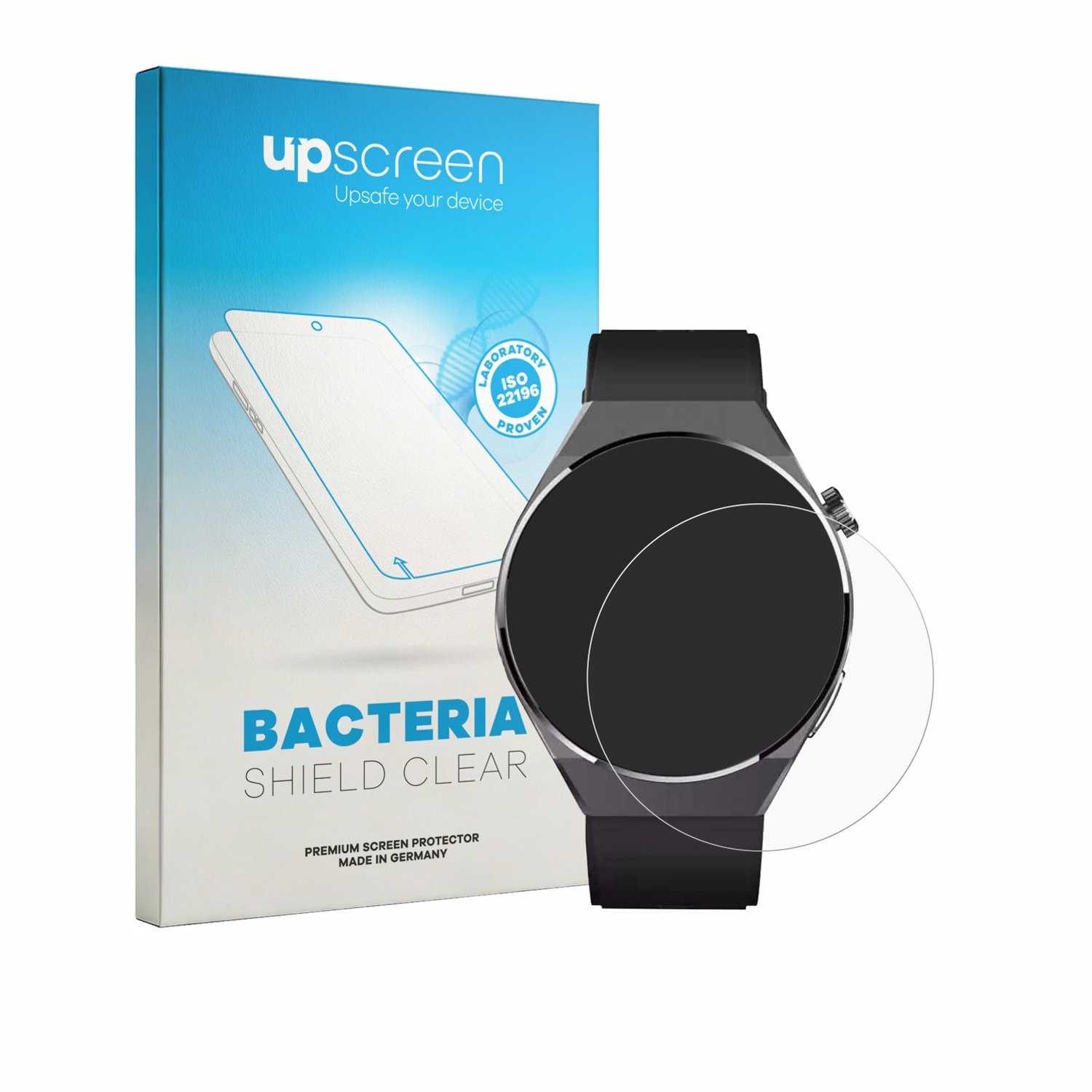 upscreen - Screenprotector voor Engelmann Enm0800 - Folie Beschermfolie transparant antibacterieel