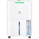 Vibrix DryFlow6 Luchtontvochtiger – 6L per dag – Wasdroogfunctie – Stil & Energiezuinig – Ontvochtiger voor Badkamer, Kelder, Zolder & Slaapkamer – Slimme Dehumidifier