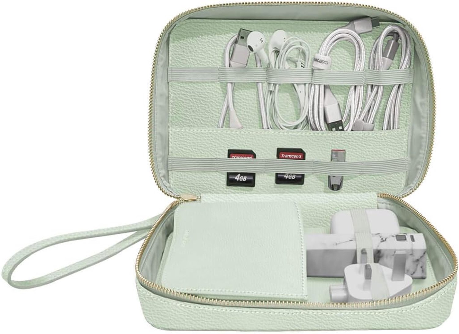 Stackers Kabel Organizer Tas - Saliegroen - Minimalistisch