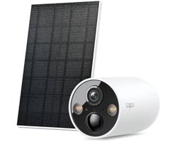 Tapo C425 KIT Beveiligingscamera buiten met zonnepaneel- 2K 4MP- QHD - IP66