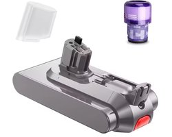 EXPER – Accu geschikt voor Dyson V11 Absolute Pro, Fluffy en Motorhead – Click Type – Li-ion met filterset