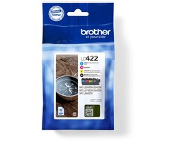 Brother LC-422VAL - Originele Cartridge - Standaard formaat - Zwart, Cyaan, Magenta, Geel