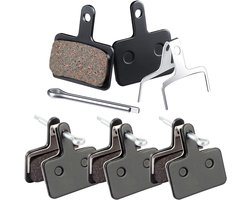 Fietsremblokken 4 stuks - Semi-metaal - Verbeterde warmteafvoer - Comfortabele remervaring - Homevero