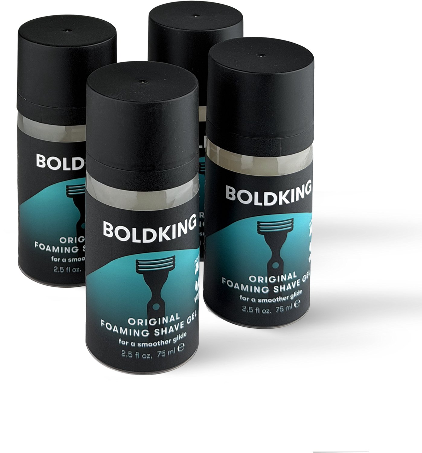 Foaming Shave Gel Original 75ml Multipack - Scheergel - 4 stuks