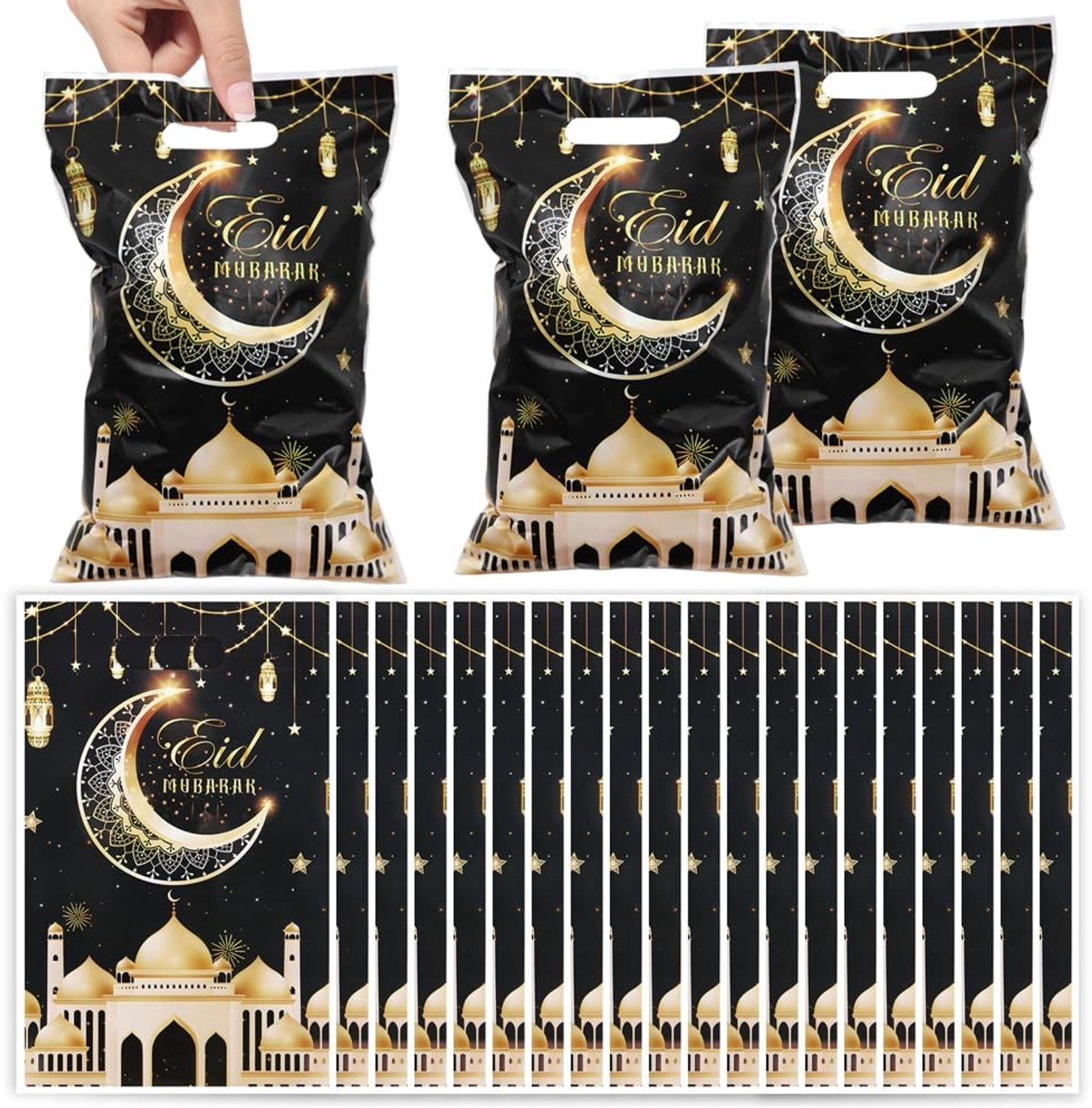 Eid Mubarak Geschenkzakken voor Feestelijke Traktaties