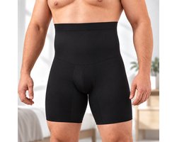 Shapewear voor mannen xl - buikcorrigerend ondergoed - shaper boxershort corrigerend ondergoed - compressieshort - afslankende body shaper boxershort - zwart