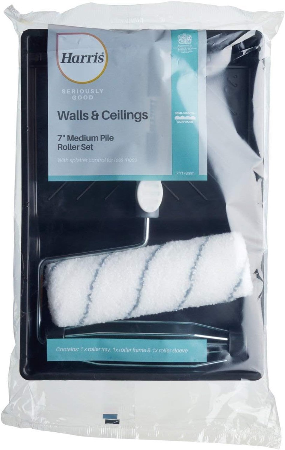Harris Seriously Good Muur & Plafond Roller Set 7" Medium Pile