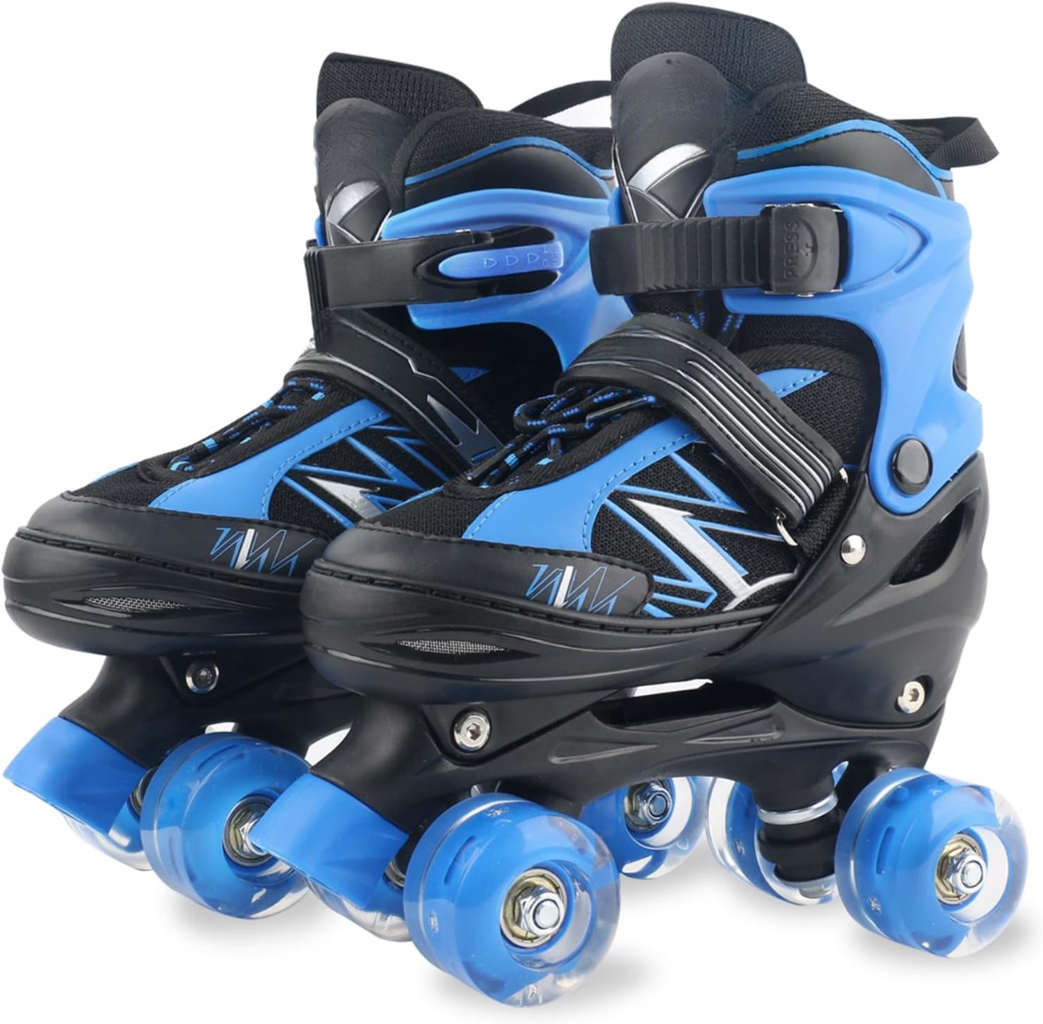 KLS® Rolschaatsen rolschaatsen jongens rolschaatsen kind & 41cm x 27cm x 11cm Zwart