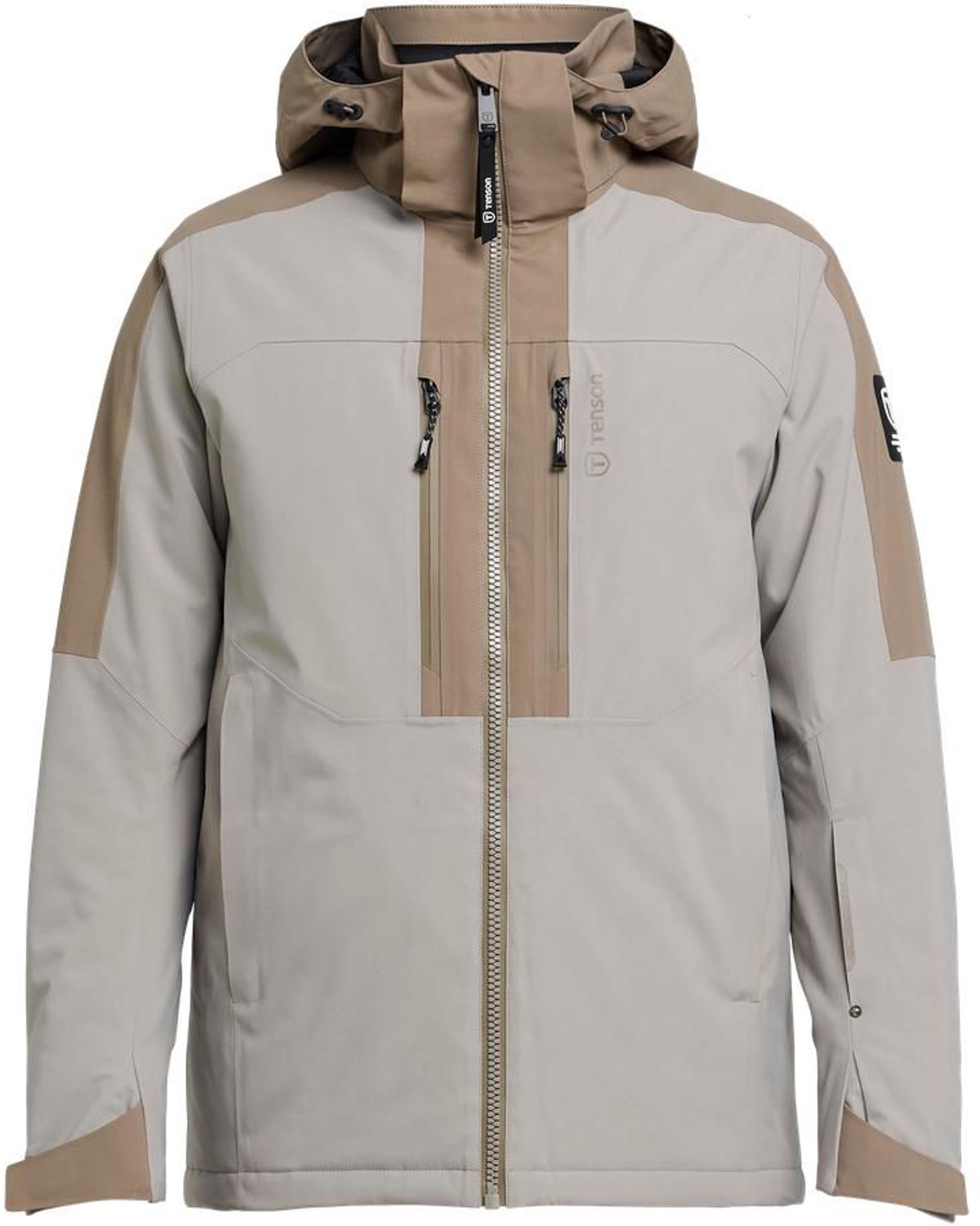 Tenson Arlin Jacket Men – Wintersport Jassen Ski Jassen Wit
