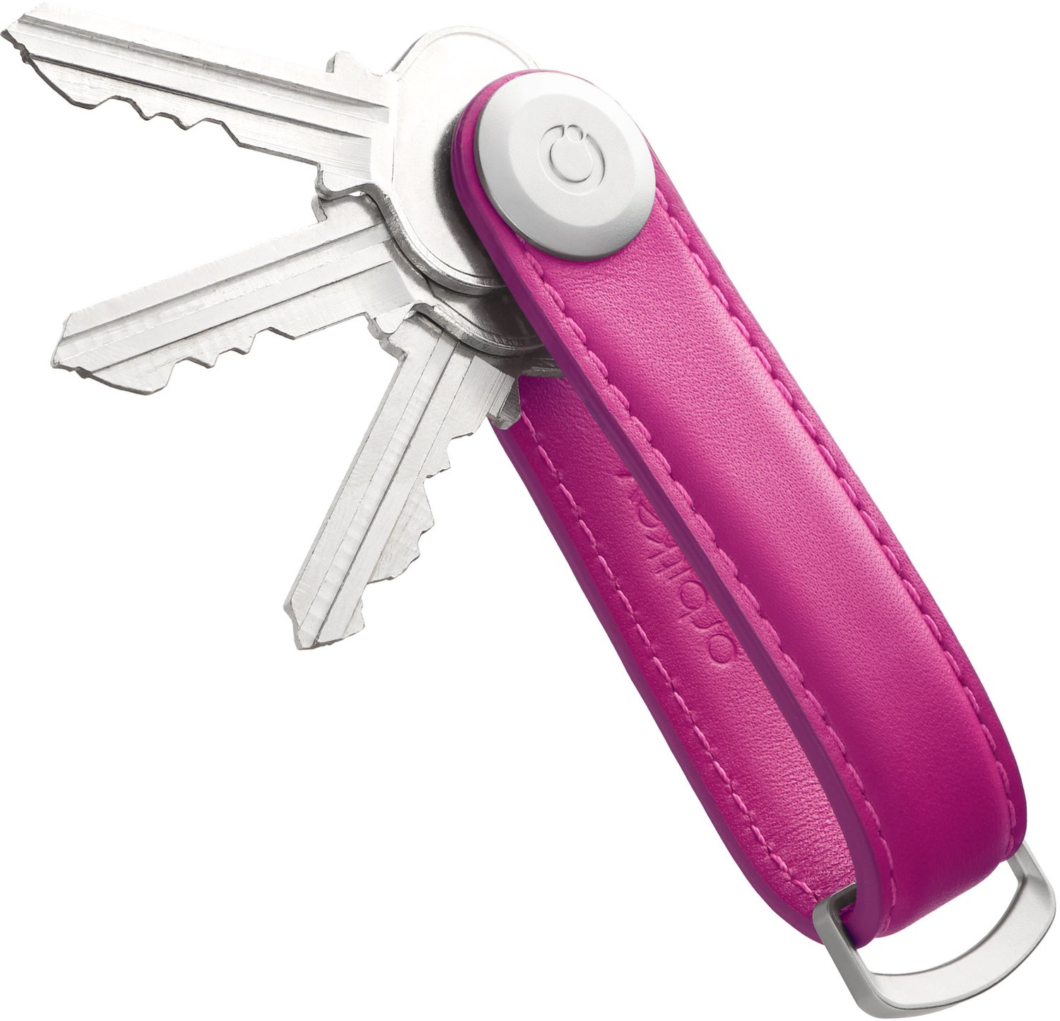 Orbitkey | Sleutelhouder | Key Organiser | Leder | Magenta