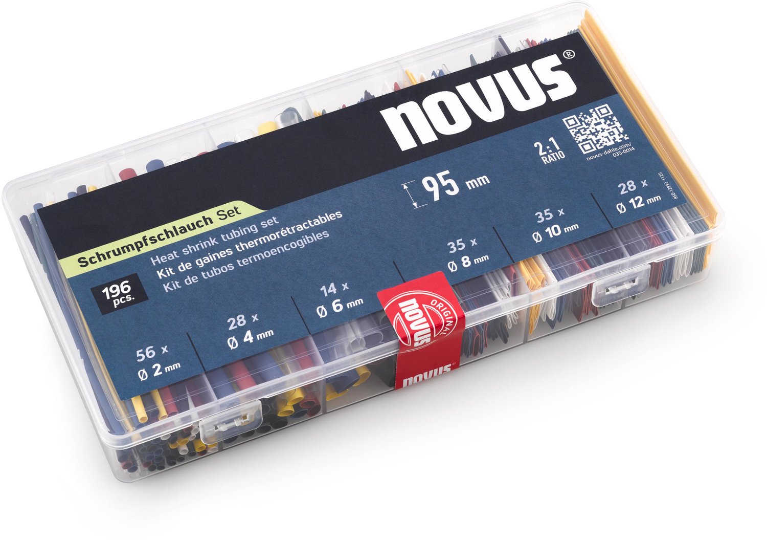 Novus Krimpkous assortiment - 196-delig