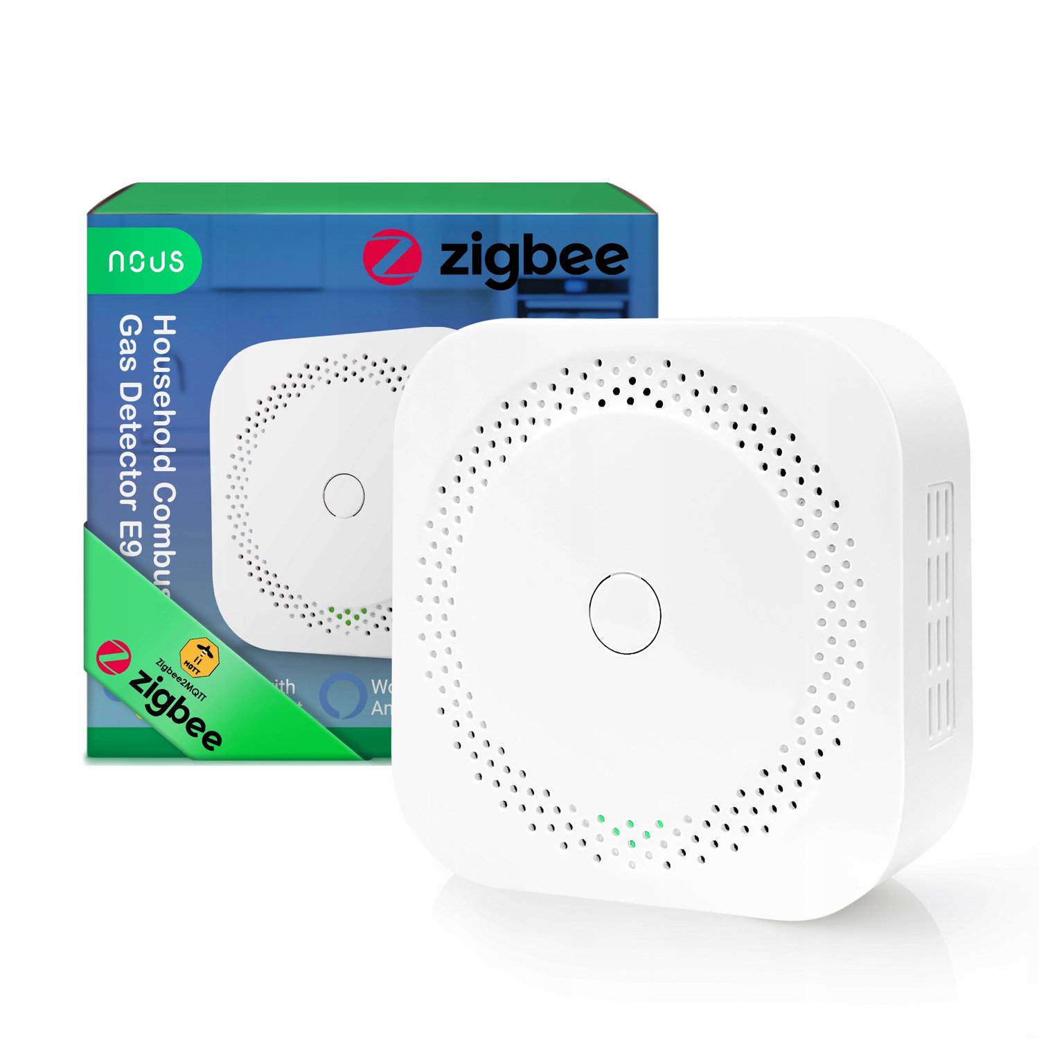 Slimme Zigbee-detector voor brandbaar gas E9