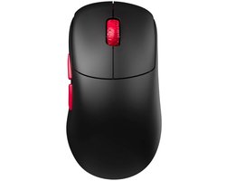 Lamzu Thorn V2 Black/red - Muis - Rechtshandig - bedraad & draadloos - 5 knoppen - 8.000 Hz - 50.000 dpi - Zwart, rood