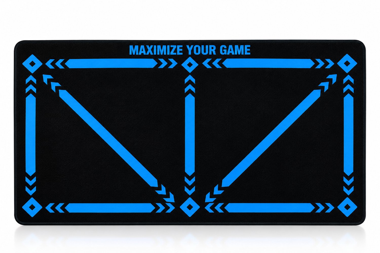 K&R Ventures Voetbaltrainingsmat - 40 x 60 cm - Blauw