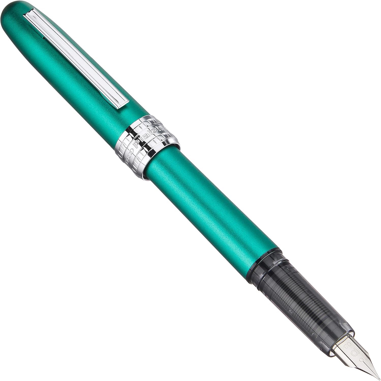 Platinum Plaisir PGB-1500#45 Vulpen F Fijne Punt Teal Groen