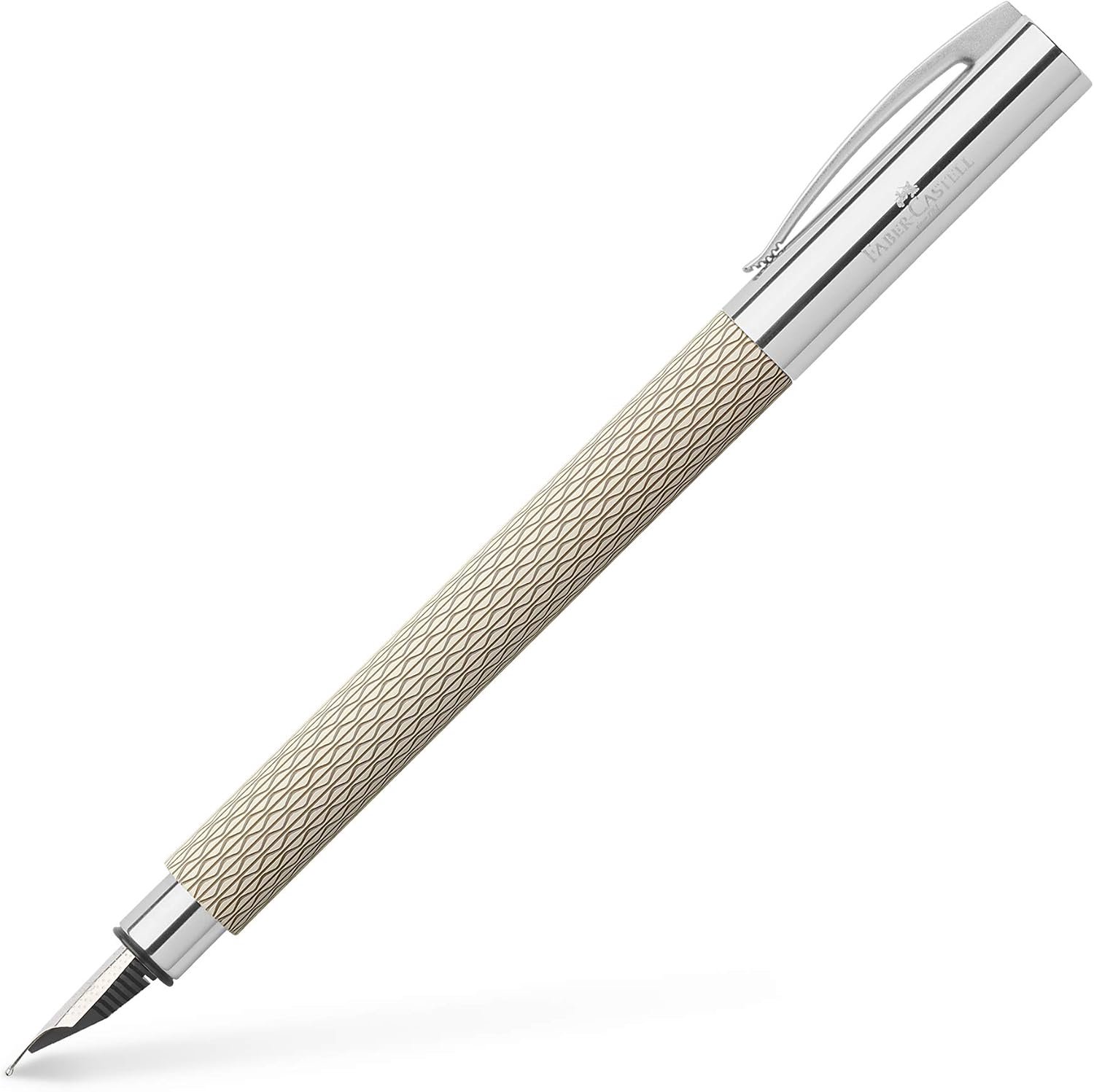 Faber-Castell Ambition OpArt Vulpen Extra Fijn - Wit Zand