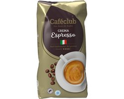 Cafeclub Crema Espresso bonen 1 kg.
