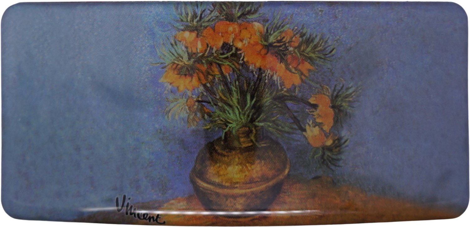 SOUV© - solide stevige duurzame Haarspeld - Haarklem - Haarclip - French barette - Patentspeld- Haaraccessoire - Beste kwaliteit - made in France speld - klemt zeer goed - glijdt niet uit -1 jaar garantie vincent van gogh