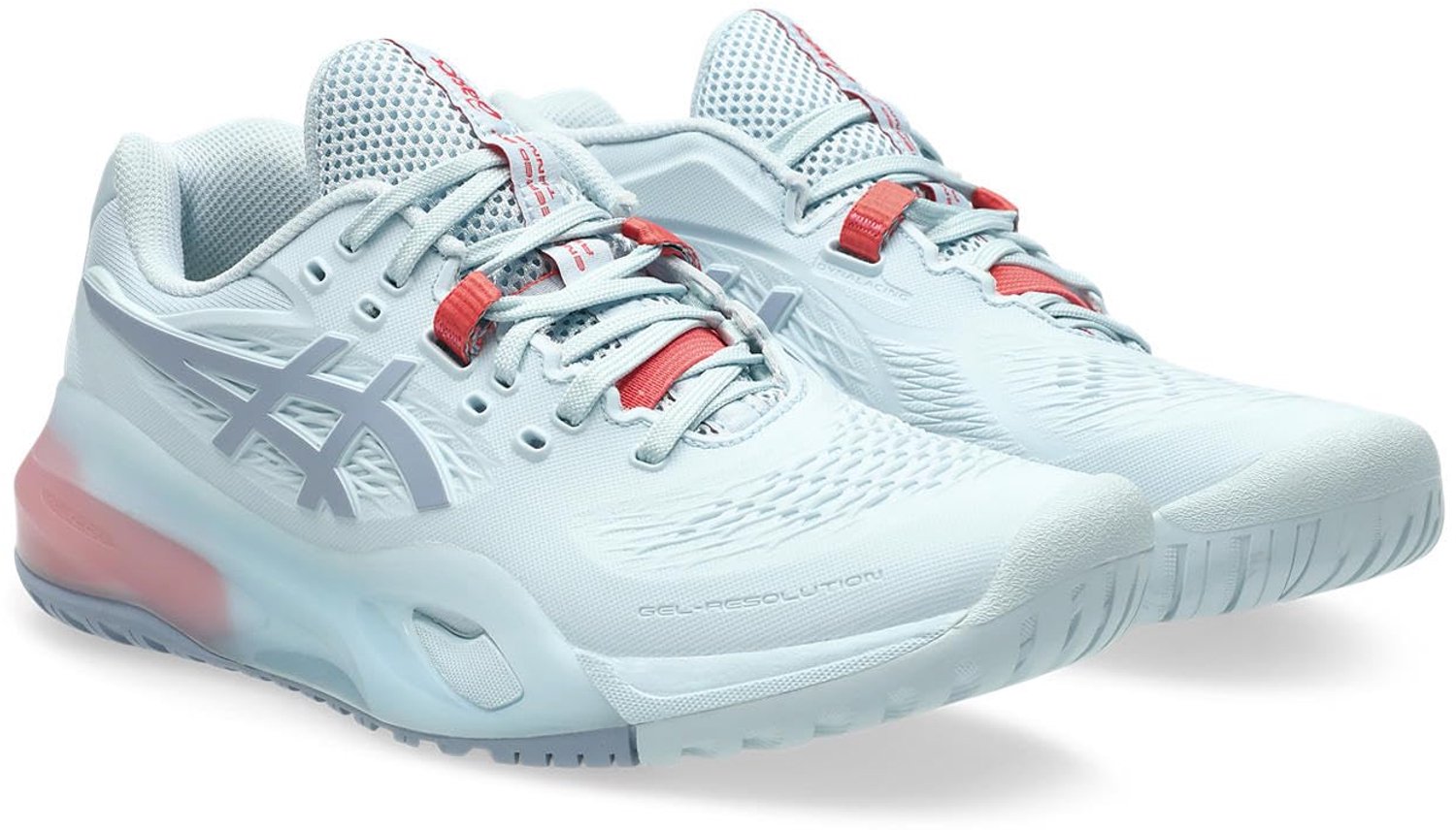 Asics Resolution X AC Tennisschoen Ciel/ 38 Oranje