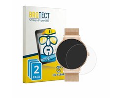 BROTECT - Screenprotector voor taopodo JX523-GD 1.27" - Folie Beschermfolie transparant 2 Stuks