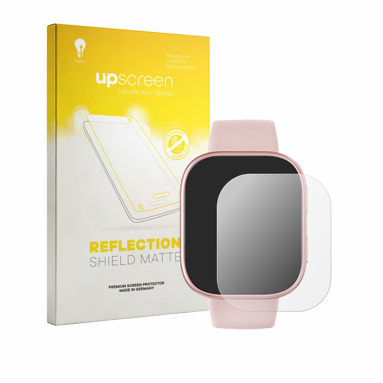 upscreen - Screenprotector voor Hwagol Smartwatch 1.83" - Folie Beschermfolie anti glare matte